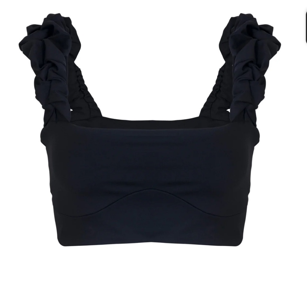 SCRUNCHIE TOP (SEAMED)- Black, Pink, White